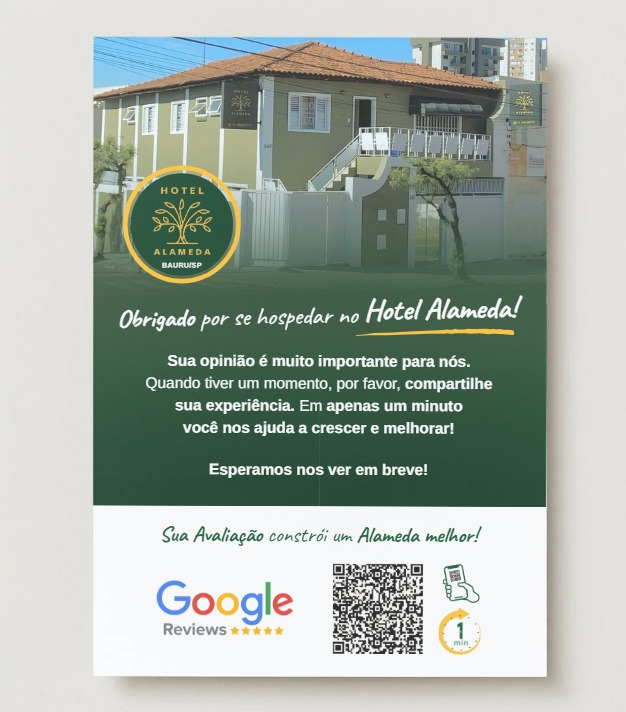 Flyer Sua Avaliação Constrói o Alameda