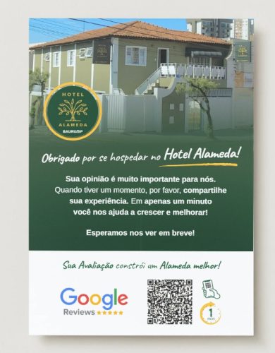 Flyer Sua Avaliação Constrói o Alameda