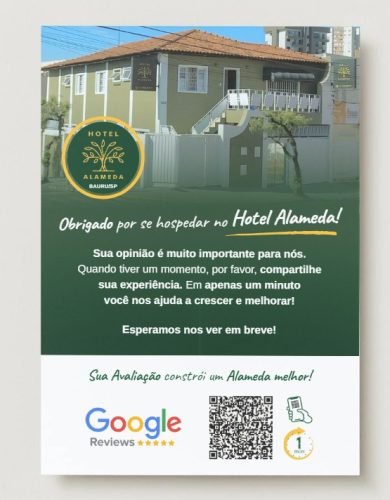 Flyer Sua Avaliação Constrói o Alameda